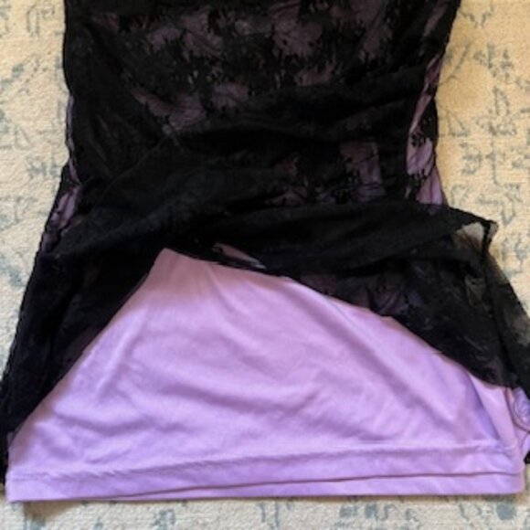 🧡 3/15 Urban Outfitters Mini Skirt with Lace/Mesh Like Design Women’s M - Picture 7 of 9